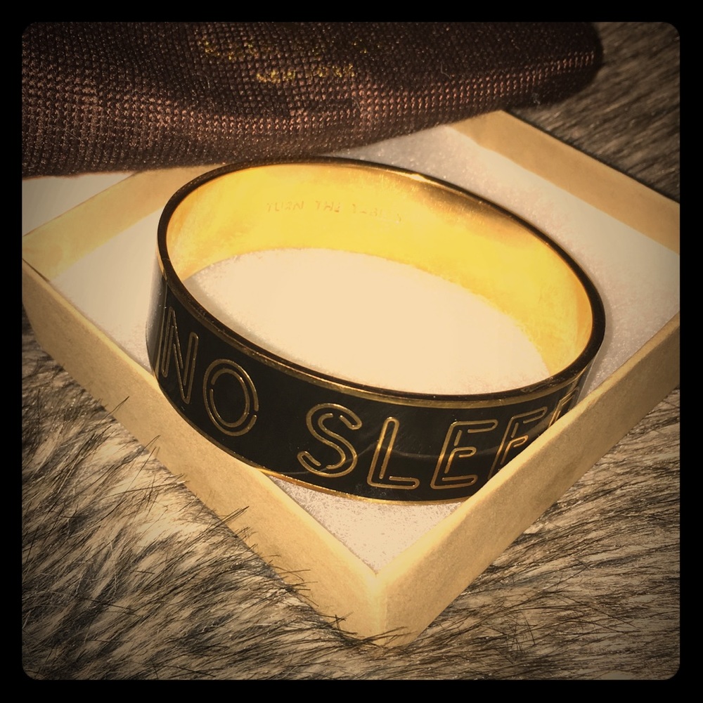 RARE Kate Spade Bangle No Sleep Till Brooklyn